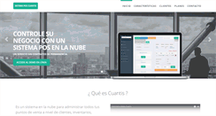 Desktop Screenshot of cuantis.com