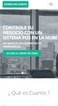 Mobile Screenshot of cuantis.com