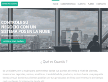Tablet Screenshot of cuantis.com